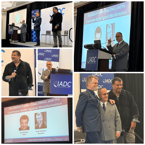 Michael A. Airdo Leads IADC Forum on Law, Ethics, and Misinformation